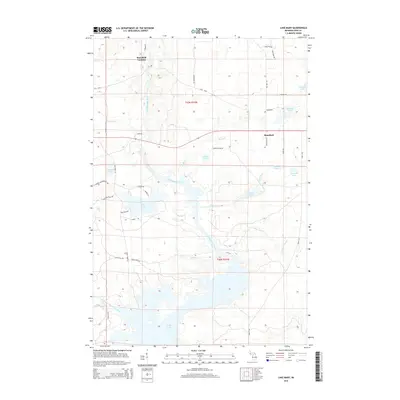 2014 Map of Lake Mary, 2014 Print