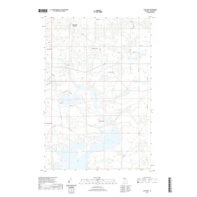 2019 Map of Lake Mary, 2019 Print