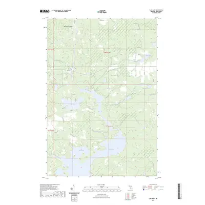 2023 Map of Lake Mary, 2023 Print