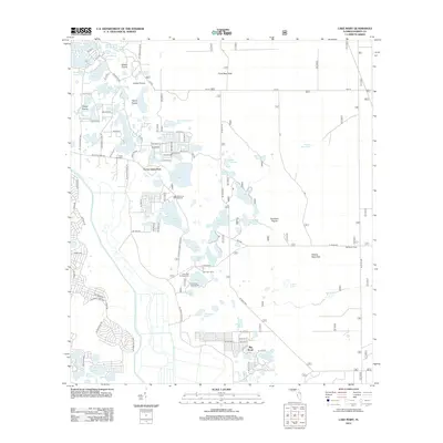 2012 Map of Lake Mary, 2012 Print