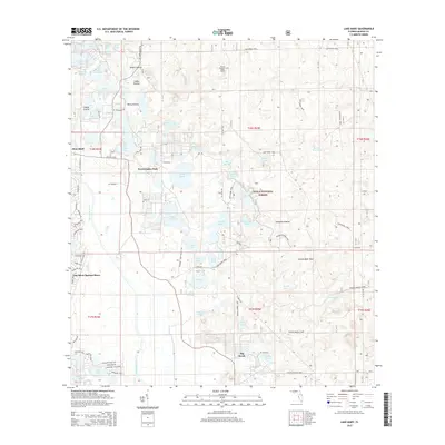 2015 Map of Lake Mary, 2015 Print