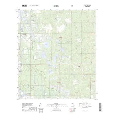 2023 Map of Lake Mary, 2023 Print
