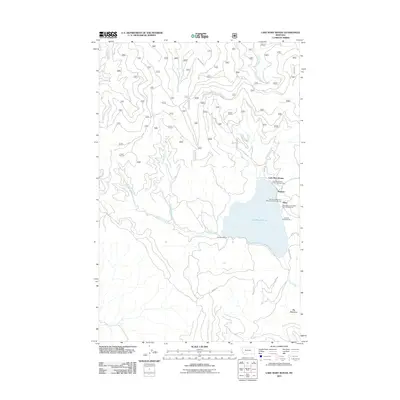 2011 Map of Lake Mary Ronan, 2011 Print