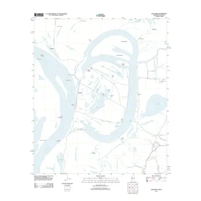 2012 Map of Lake Mary, 2012 Print