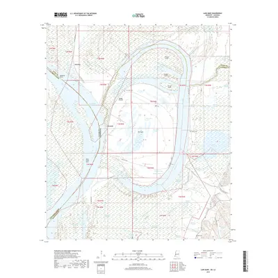 2018 Map of Lake Mary, 2018 Print