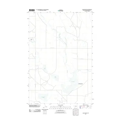 2011 Map of Lake Mason, 2011 Print