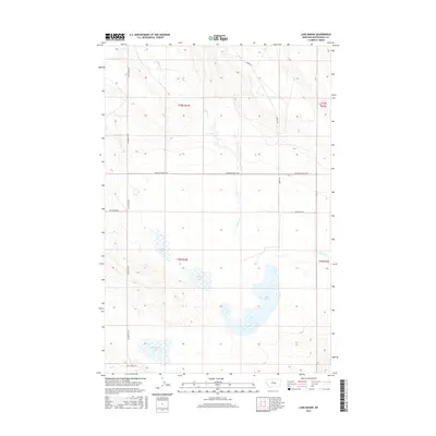 2017 Map of Lake Mason, 2017 Print