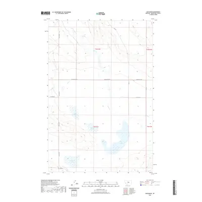 2020 Map of Lake Mason, 2020 Print