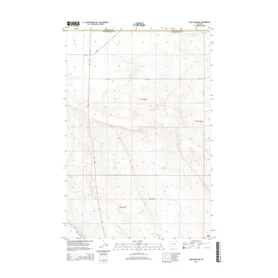 2014 Map of Lake Mason NE, 2014 Print