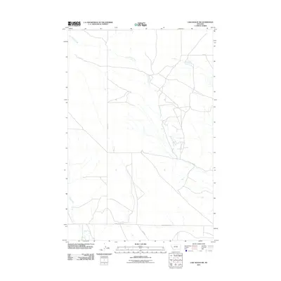 2011 Map of Lake Mason NW, 2011 Print