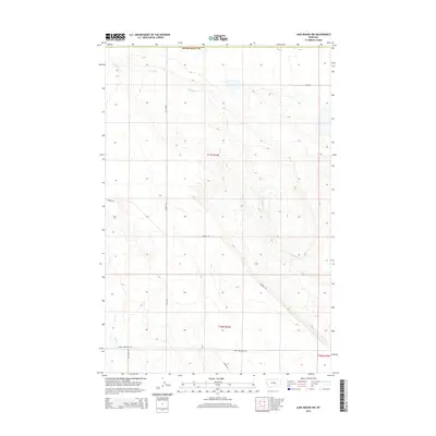 2014 Map of Lake Mason NW, 2014 Print
