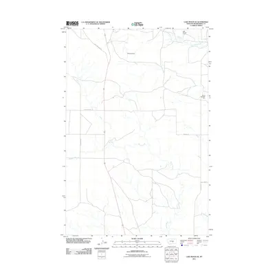 2011 Map of Lake Mason SE, 2011 Print
