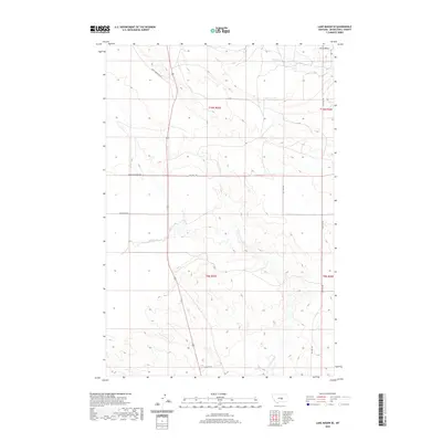 2020 Map of Lake Mason SE, 2020 Print
