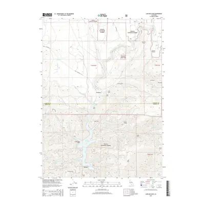 2015 Map of Lake McCloud, 2015 Print