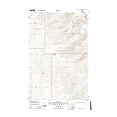 2014 Map of Lake McDonald East, 2014 Print