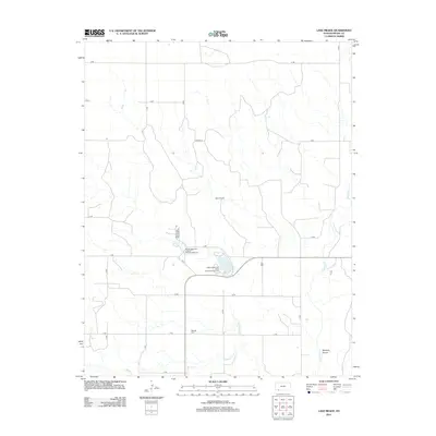 2012 Map of Lake Meade, 2012 Print