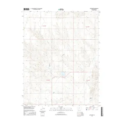 2016 Map of Lake Meade, 2016 Print