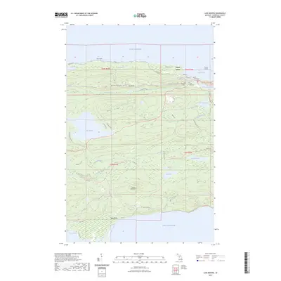 2023 Map of Lake Medora, 2023 Print