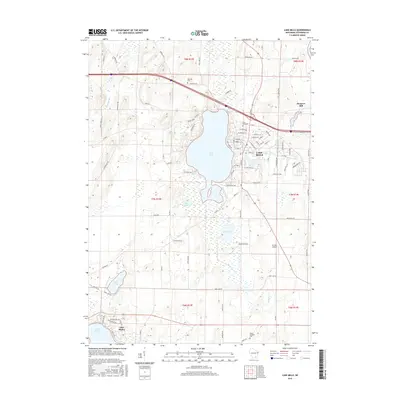 2015 Map of Lake Mills, 2015 Print
