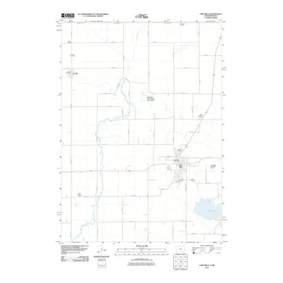 2010 Map of Lake Mills, 2010 Print