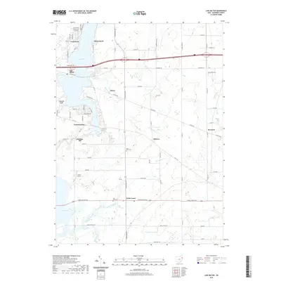 2019 Map of Lake Milton, 2019 Print