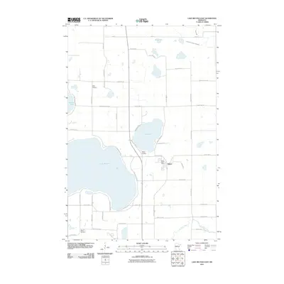 2010 Map of Lake Miltona East, 2010 Print