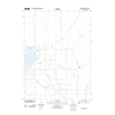 2011 Map of Lake Minatare, 2011 Print