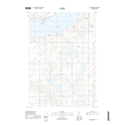 2019 Map of Lake Minnewaska, 2019 Print