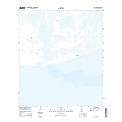 2015 Map of Lake Misere, 2015 Print