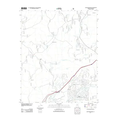 2011 Map of Lake Montezuma, 2011 Print