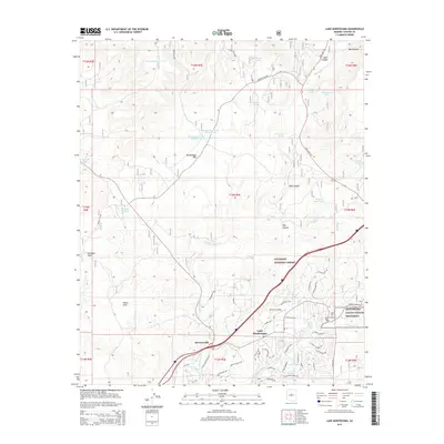 2014 Map of Lake Montezuma, 2014 Print