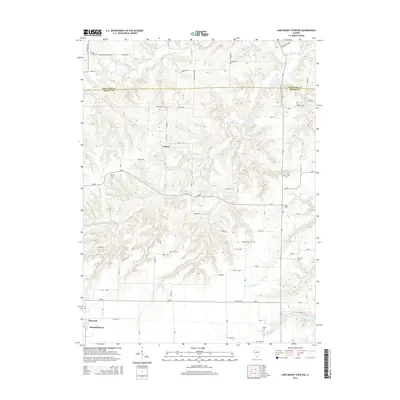 2015 Map of Lake Mount Sterling, 2015 Print