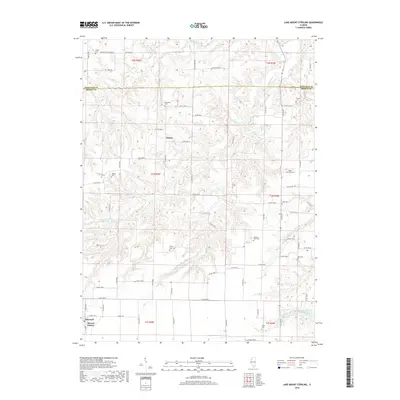 2018 Map of Lake Mount Sterling, 2018 Print