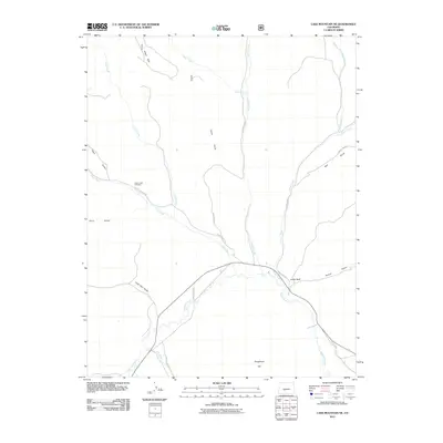2011 Map of Lake Mountain NE, 2011 Print