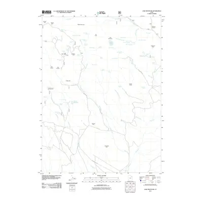 2011 Map of Lake Mountain, 2011 Print