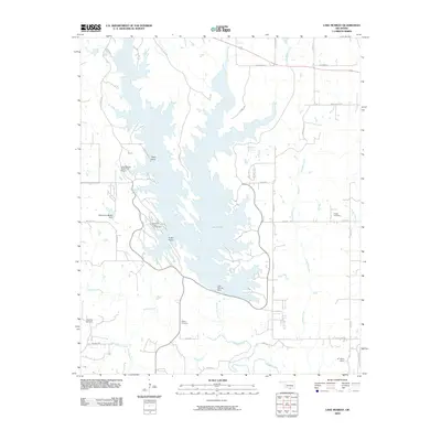 2009 Map of Lake Murray, 2009 Print