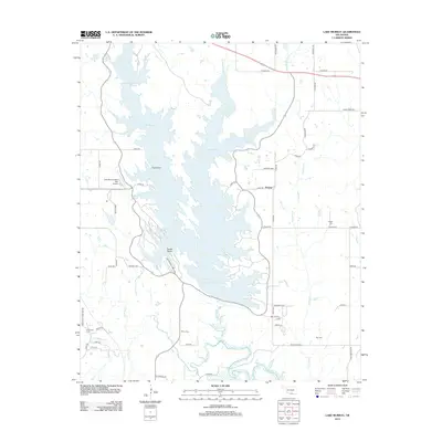 2012 Map of Lake Murray, 2012 Print