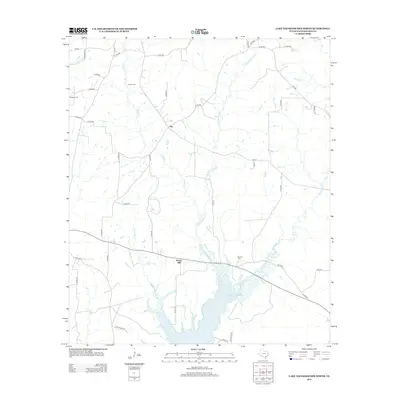 2013 Map of Lake Nacogdoches North, 2013 Print