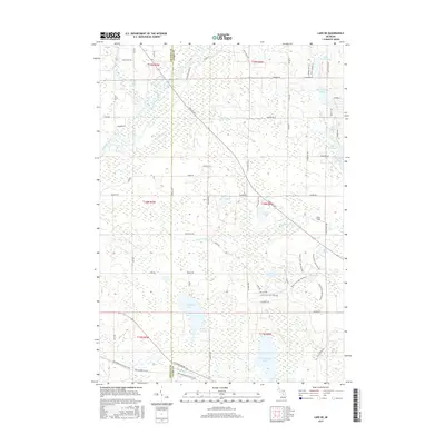 2017 Map of Lake NE, 2017 Print