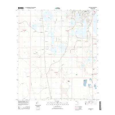2015 Map of Lake Nellie, 2015 Print