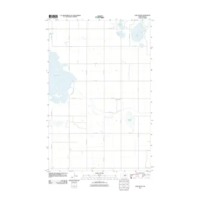 2011 Map of Lake Nettie, 2011 Print