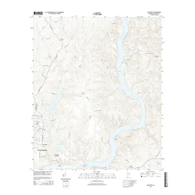 2014 Map of Lake Nicol, 2014 Print