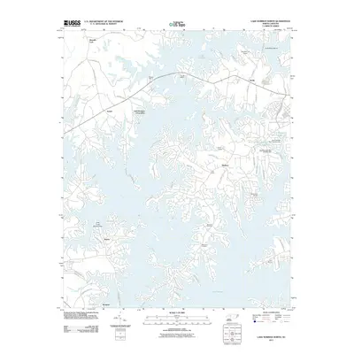 2011 Map of Lake Norman North, 2011 Print