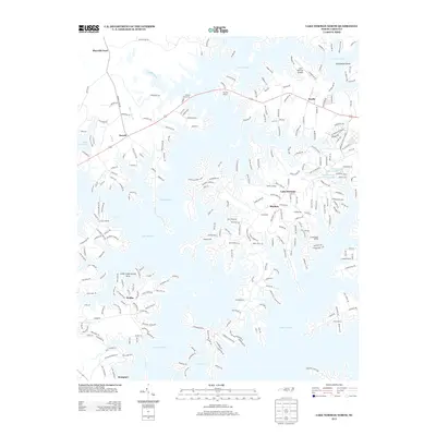 2013 Map of Lake Norman North, 2013 Print