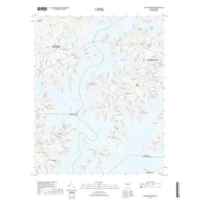 2019 Map of Lake Norman North, 2019 Print