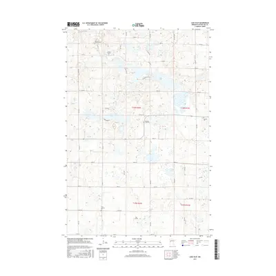 2016 Map of Lake Olaf, 2016 Print