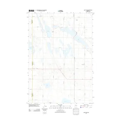 2013 Map of Lake Oliver, 2013 Print