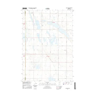 2016 Map of Lake Oliver, 2016 Print