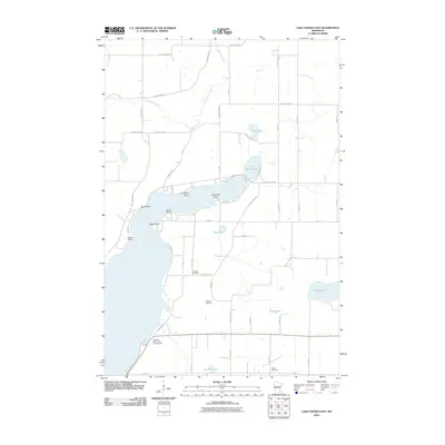 2010 Map of Lake Osakis East, 2010 Print
