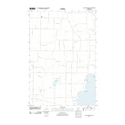 2010 Map of Lake Osakis West, 2010 Print